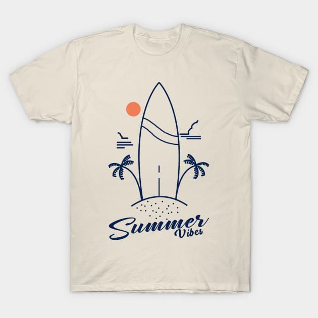 summer vibes T-Shirt by donipacoceng